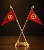 Premium Brass Sanatan Dhwaj - 12 Inch